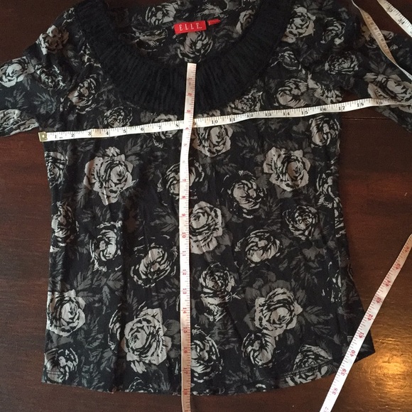 Elle Long sleeve flowered blouse - Picture 8 of 8